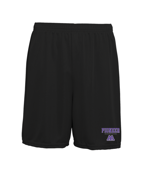 Pioneer HS Girls Basketball Block - 7 inch Training Shorts