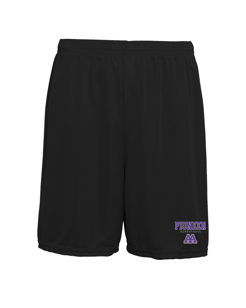 Pioneer HS Girls Basketball Block - 7 inch Training Shorts