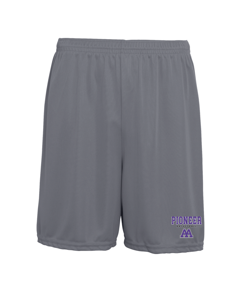 Pioneer HS Girls Basketball Block - 7 inch Training Shorts