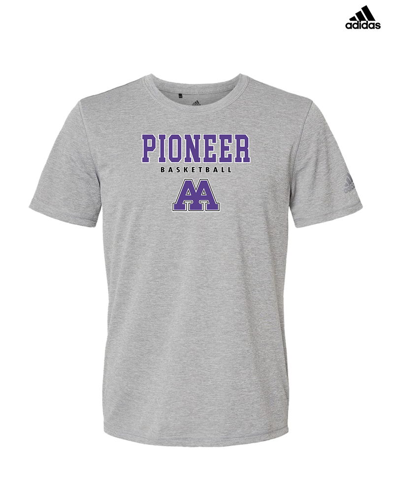 Pioneer HS Girls Basketball Block - Adidas Men's Performance Shirt