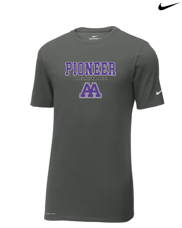 Pioneer HS Girls Basketball Block - Nike Cotton Poly Dri-Fit