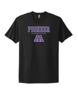 Pioneer HS Girls Basketball Block - Select Cotton T-Shirt