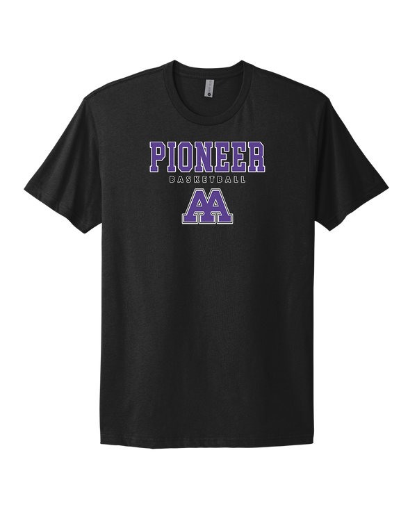 Pioneer HS Girls Basketball Block - Select Cotton T-Shirt