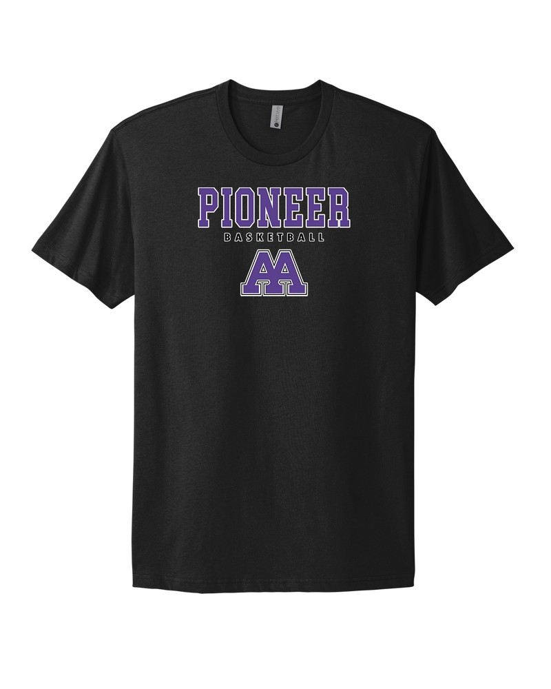 Pioneer HS Girls Basketball Block - Select Cotton T-Shirt