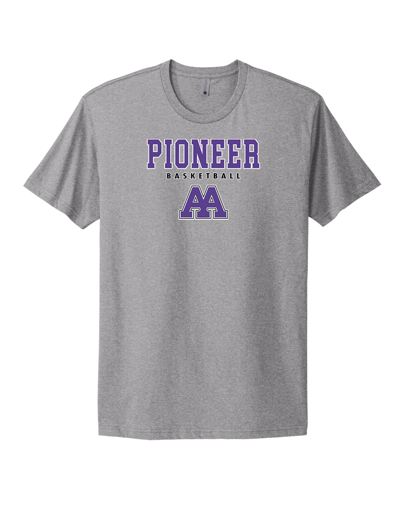Pioneer HS Girls Basketball Block - Select Cotton T-Shirt