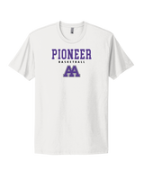 Pioneer HS Girls Basketball Block - Select Cotton T-Shirt