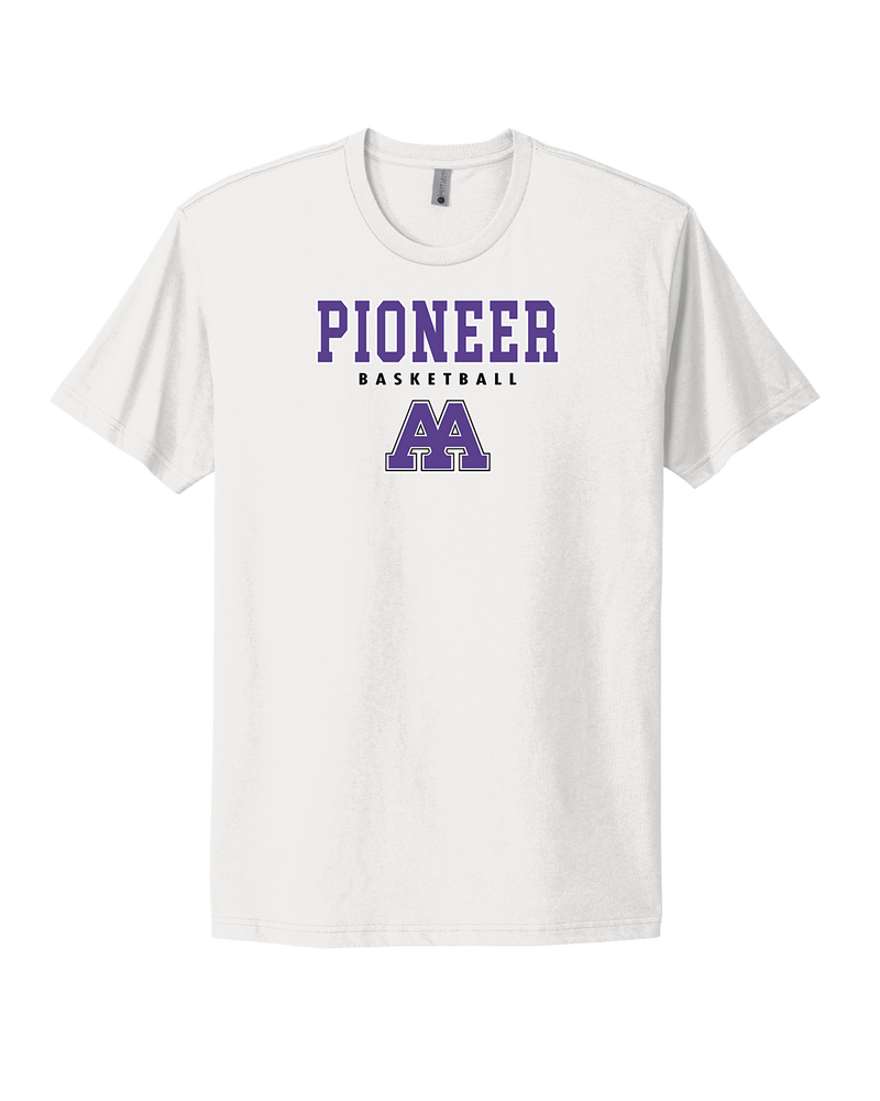 Pioneer HS Girls Basketball Block - Select Cotton T-Shirt