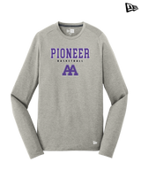 Pioneer HS Girls Basketball Block - New Era Long Sleeve Crew
