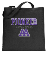 Pioneer HS Girls Basketball Block - Tote Bag