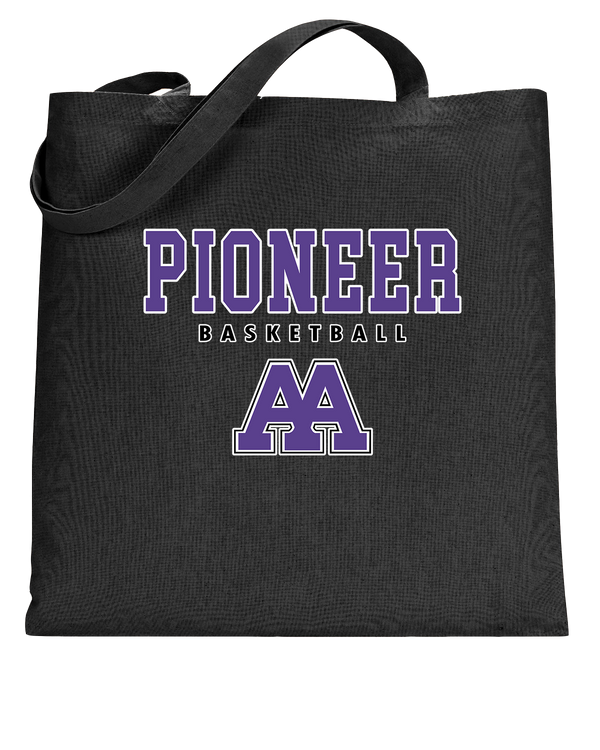 Pioneer HS Girls Basketball Block - Tote Bag