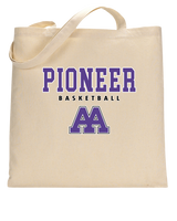 Pioneer HS Girls Basketball Block - Tote Bag