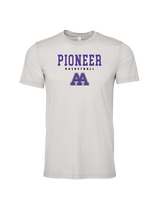Pioneer HS Girls Basketball Block - Mens Tri Blend Shirt