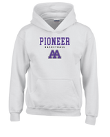 Pioneer HS Girls Basketball Block - Cotton Hoodie