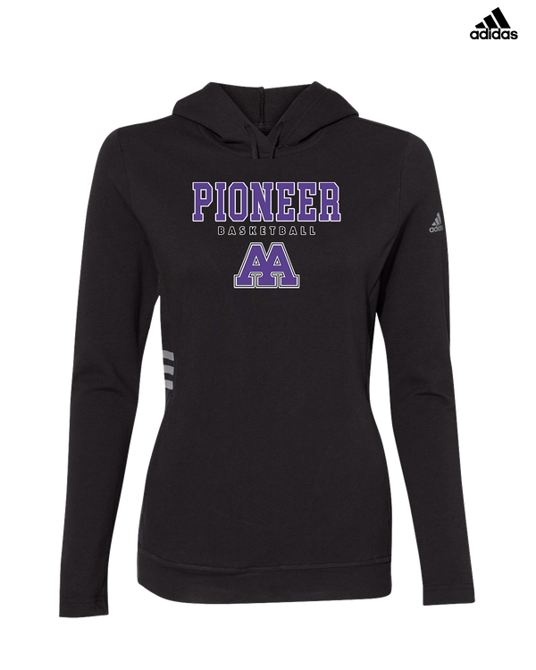 Pioneer HS Girls Basketball Block - Adidas Women's Lightweight Hooded Sweatshirt