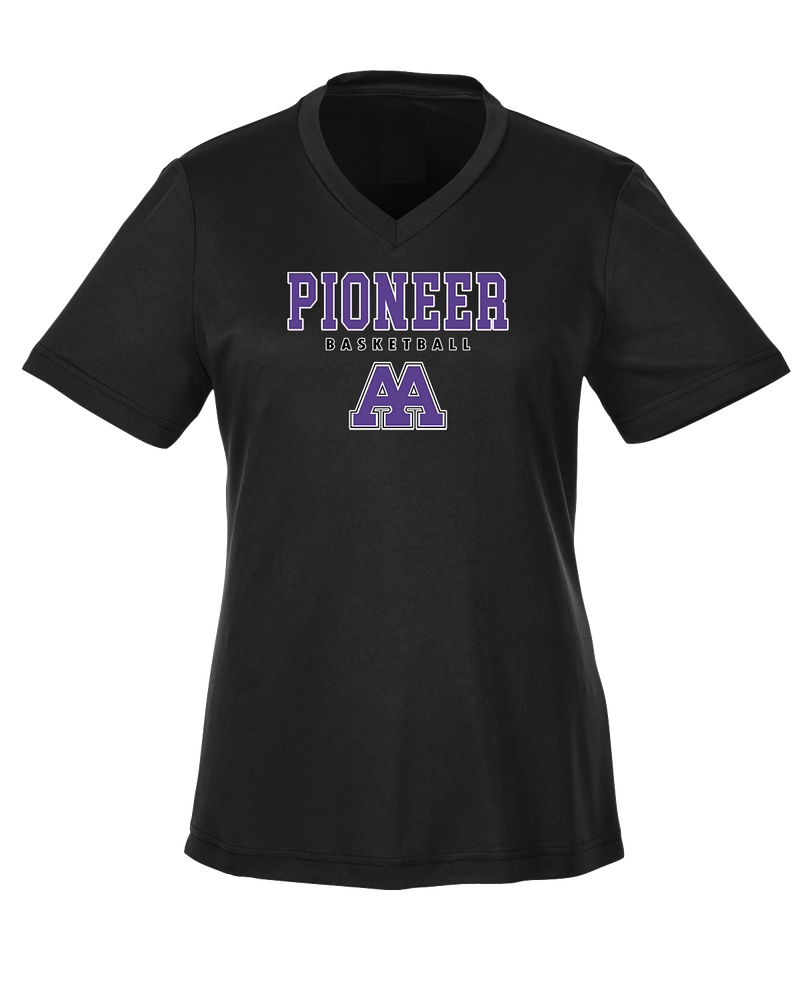 Pioneer HS Girls Basketball Block - Womens Performance Shirt