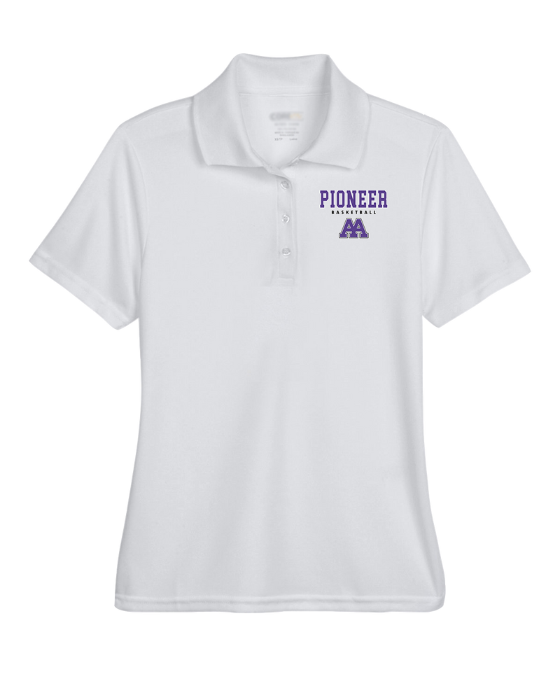 Pioneer HS Girls Basketball Block - Womens Polo
