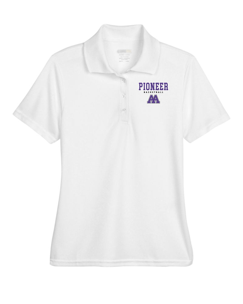 Pioneer HS Girls Basketball Block - Womens Polo