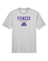Pioneer HS Girls Basketball Block - Youth Performance T-Shirt
