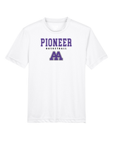 Pioneer HS Girls Basketball Block - Youth Performance T-Shirt