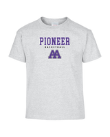 Pioneer HS Girls Basketball Block - Youth T-Shirt