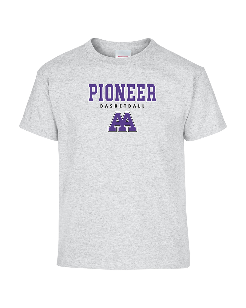 Pioneer HS Girls Basketball Block - Youth T-Shirt