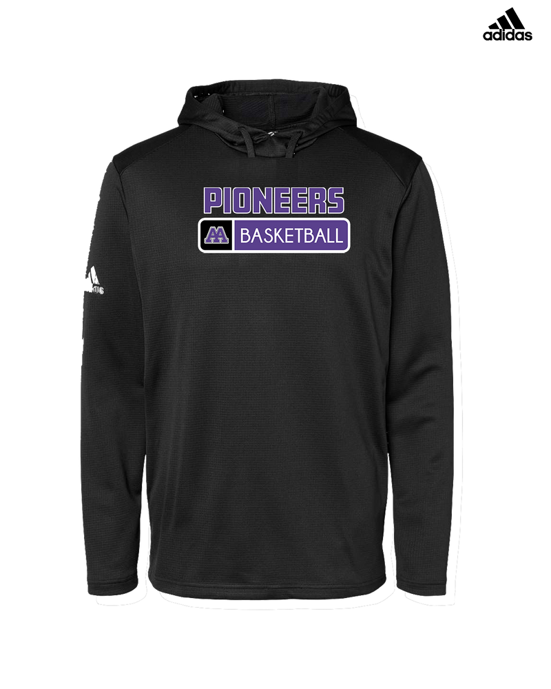 Pioneer HS Girls Basketball Pennant - Adidas Men's Hooded Sweatshirt