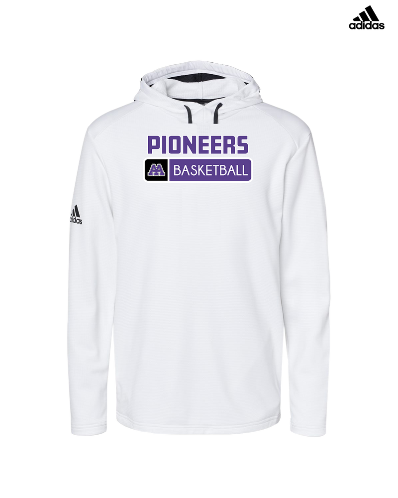 Pioneer HS Girls Basketball Pennant - Adidas Men's Hooded Sweatshirt