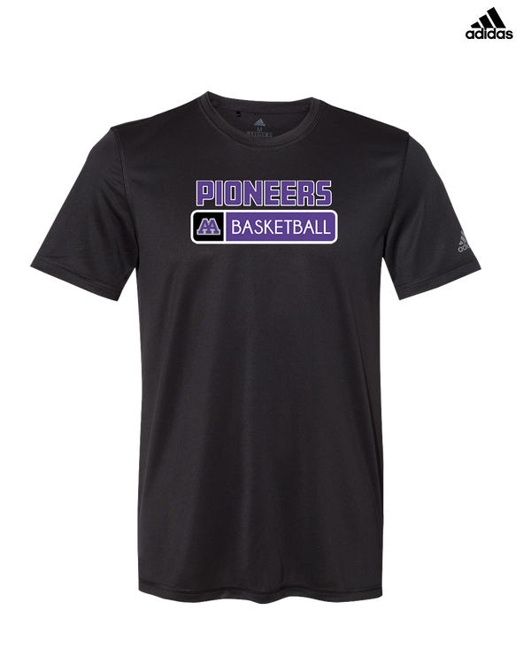 Pioneer HS Girls Basketball Pennant - Adidas Men's Performance Shirt