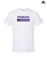 Pioneer HS Girls Basketball Pennant - Adidas Men's Performance Shirt