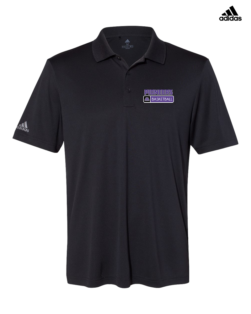 Pioneer HS Girls Basketball Pennant - Adidas Men's Performance Polo
