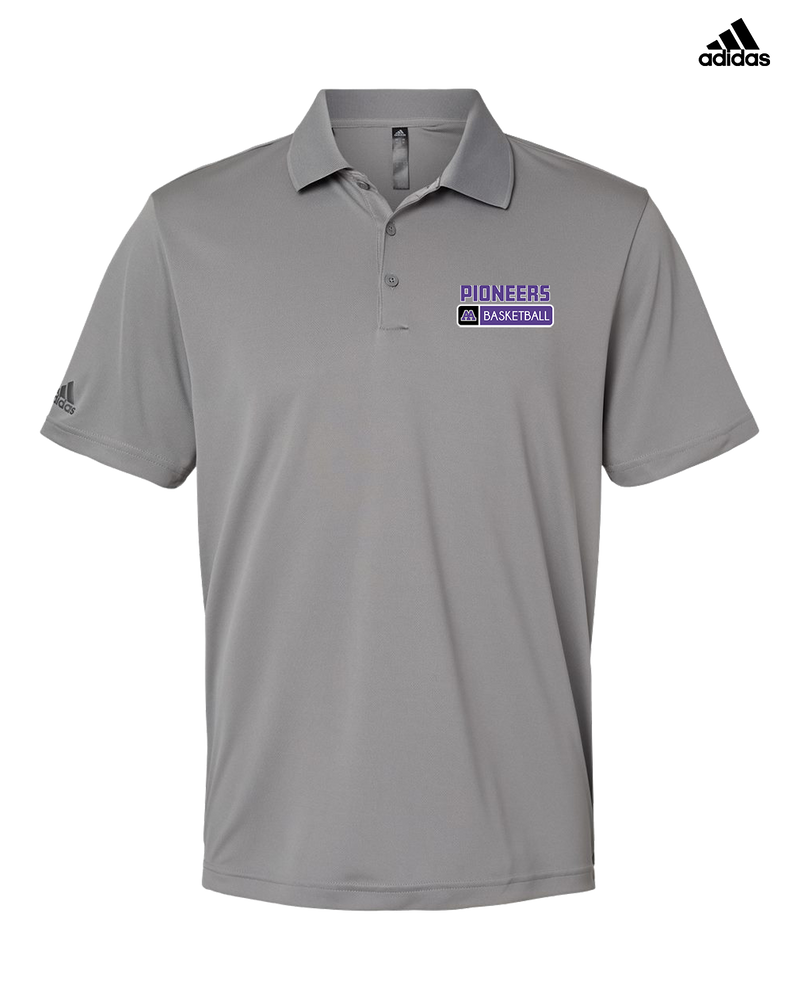 Pioneer HS Girls Basketball Pennant - Adidas Men's Performance Polo