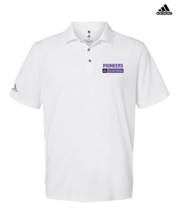 Pioneer HS Girls Basketball Pennant - Adidas Men's Performance Polo