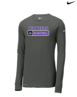 Pioneer HS Girls Basketball Pennant - Nike Dri-Fit Poly Long Sleeve