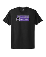 Pioneer HS Girls Basketball Pennant - Select Cotton T-Shirt