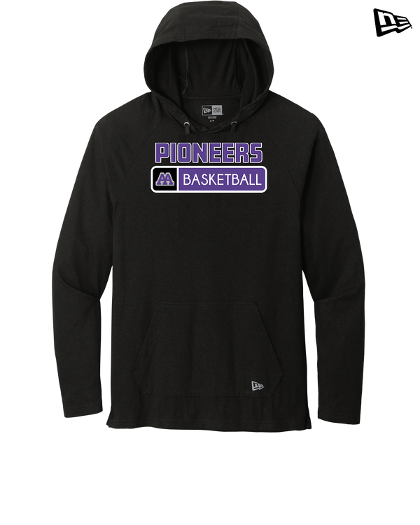 Pioneer HS Girls Basketball Pennant - New Era Tri Blend Hoodie