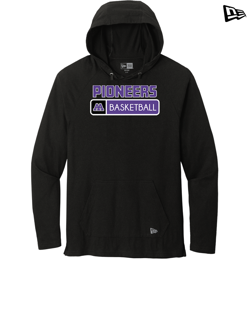Pioneer HS Girls Basketball Pennant - New Era Tri Blend Hoodie