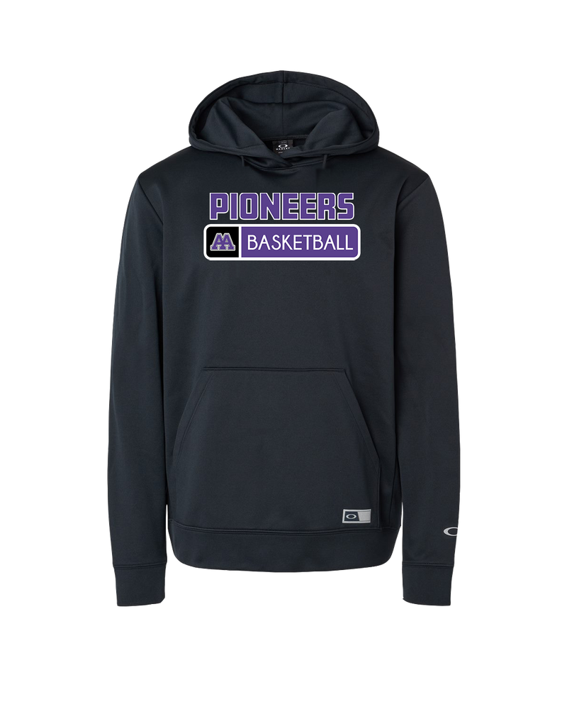 Pioneer HS Girls Basketball Pennant - Oakley Hydrolix Hooded Sweatshirt