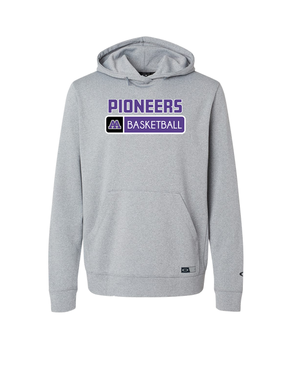 Pioneer HS Girls Basketball Pennant - Oakley Hydrolix Hooded Sweatshirt