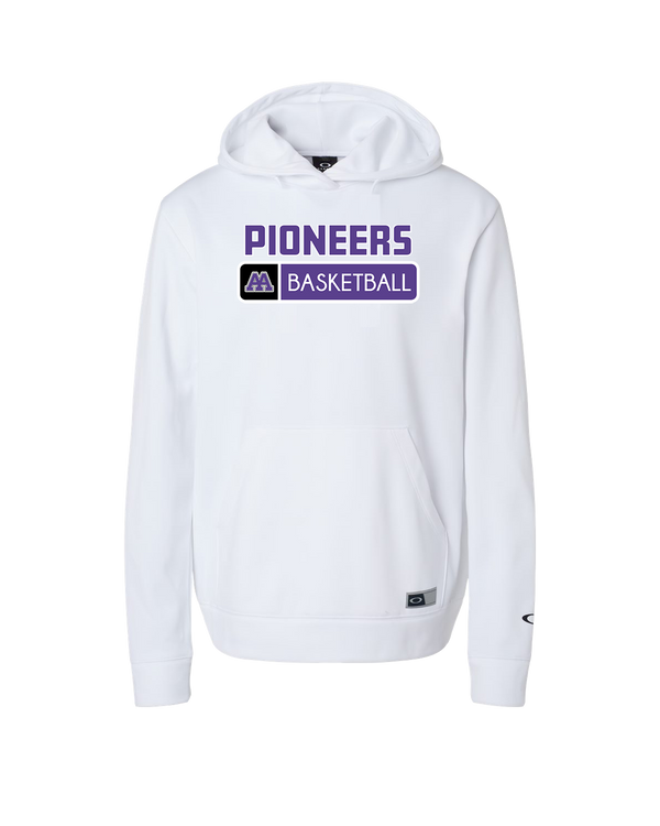 Pioneer HS Girls Basketball Pennant - Oakley Hydrolix Hooded Sweatshirt