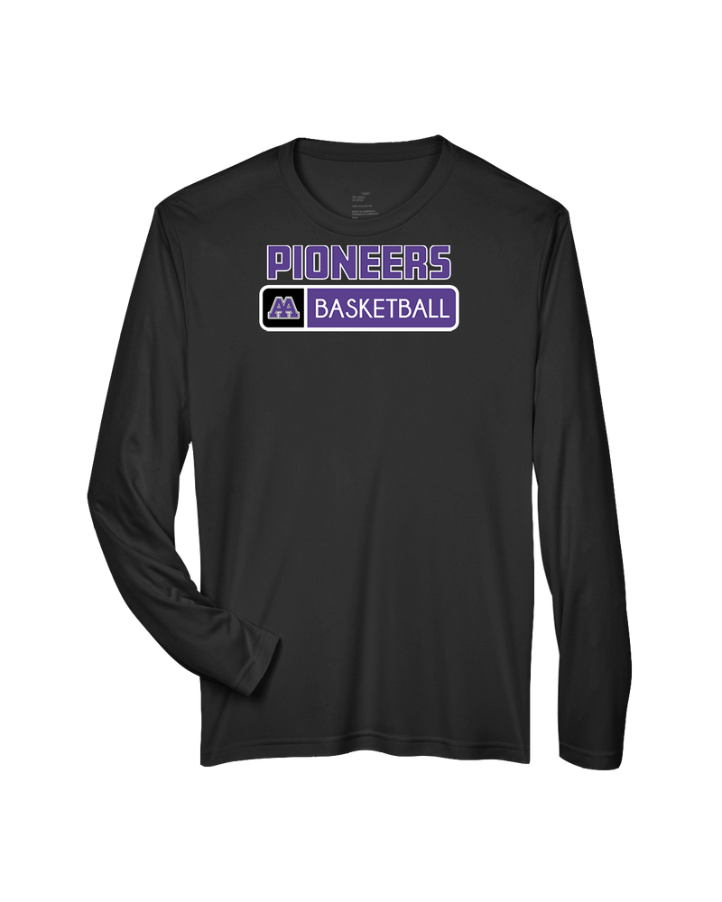 Pioneer HS Girls Basketball Pennant - Performance Long Sleeve