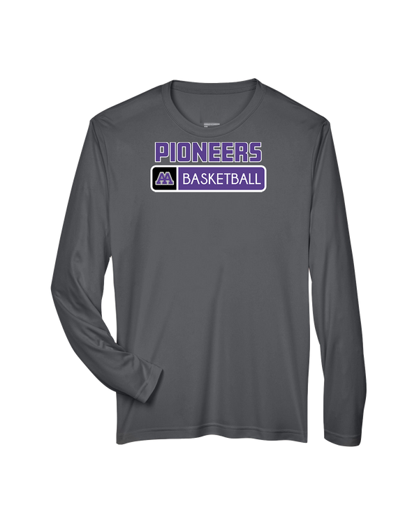 Pioneer HS Girls Basketball Pennant - Performance Long Sleeve