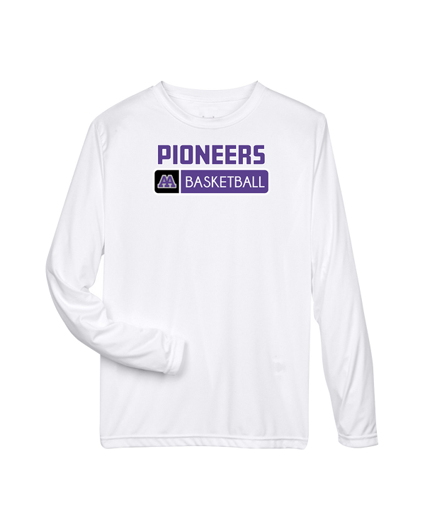 Pioneer HS Girls Basketball Pennant - Performance Long Sleeve