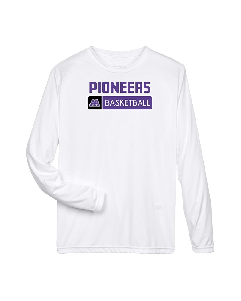 Pioneer HS Girls Basketball Pennant - Performance Long Sleeve