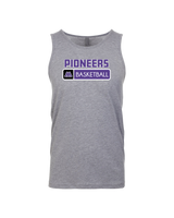 Pioneer HS Girls Basketball Pennant - Mens Tank Top