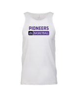 Pioneer HS Girls Basketball Pennant - Mens Tank Top