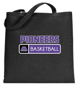 Pioneer HS Girls Basketball Pennant - Tote Bag