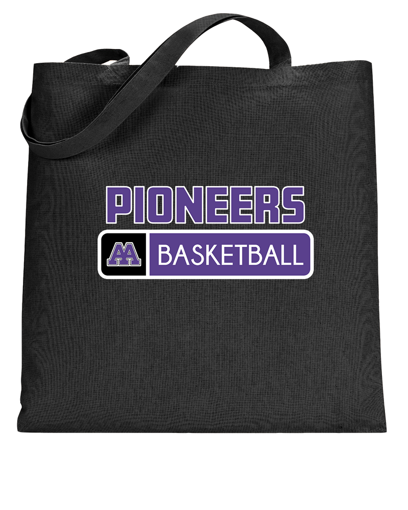 Pioneer HS Girls Basketball Pennant - Tote Bag