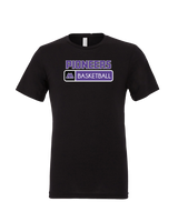 Pioneer HS Girls Basketball Pennant - Mens Tri Blend Shirt