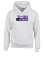 Pioneer HS Girls Basketball Pennant - Cotton Hoodie