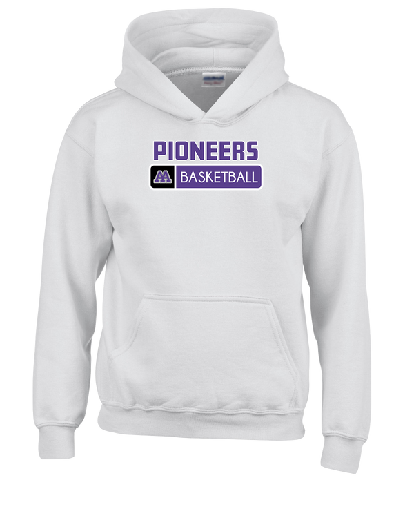 Pioneer HS Girls Basketball Pennant - Cotton Hoodie